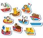 Set pentru baie Nuby Animals (10 buc)