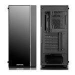 Case ATX Deepcool MATREXX 55 V3 ADD-RGB 3F, w/o PSU, 3x120mm,Tempered Glass, RGB, USB3.0, Black