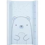 Accesoriu pentru înfășat Kikka Boo 31108060010 Saltea de infasat tare Bear with me Blue, 70x50 cm