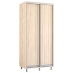 Шкаф Mobildor-Lux Aron-S uși glisante din PAL (100x60x200H cm) Sonoma