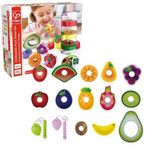 Jucărie Hape E1072 Jucărie de șnuruit Omida și festinul de fructe