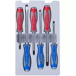 Отвёртка King Tony 30206MR отвертки силовые (шлицевые и крестовые), 6 пр.