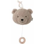 Jucărie cu pandantiv Jollein 043-001-68062 Teddy Bear Olive Green (muzicala)