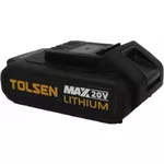 Зарядные устройства и аккумуляторы Tolsen Li-Ion 20V 2Ah pentru masina de insurubat (79031)