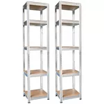 Raft de depozitare GardenLine GWI9405 180x40x40cm (2pcs)