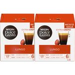 Cafea Nescafe Dolce Gusto Set 2 cutii Caffe Lungo 112g (16+16capsule)