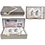 Textile de casă Promstore 57065.4 Lenjerie de pat 2pers NewHome Pike Bej cu broderie