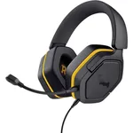 Căști pentru gaming Trust GXT492BM Carus, Black/yellow
