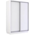 Шкаф Mobildor-Lux Fox uși glisante din PAL (140x60x240H cm) Alb