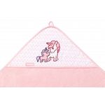 BabyOno Полотенце детское бамбуковое с капюшоном, 100 x 100 см