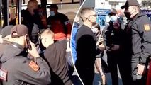 Un bărbat refuză să-și pună masca în troleibuz: Să mă p** pe cârpa asta