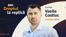 Vasile Costiuc, invitatul emisiunii Dreptul la Replică de la Știri.md