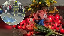 Momentul în care fetița e strivită de troleibuzul de la Ciocana, filmat