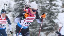 Alina Stremous a ocupat locul șapte la Europenele de biatlon