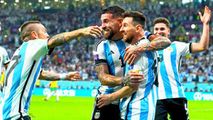 Messi a tras Argentina în primele opt, însă nu fără emoții
