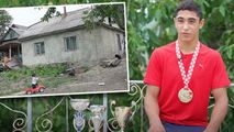 Campion în sărăcie: Povestea luptătorului care a luat aurul la Zagreb