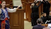 Imnul de Stat al Moldovei, în limbaj mimico-gestual în Parlament