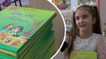 O fetiță din Fălești și-a lansat prima carte la doar nouă ani