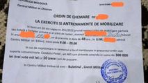 Fals: Ordin de chemare a moldovenilor la antrenamente de mobilizare