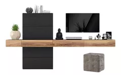 Set mobilă living Indart Livingul Light 01 (280x35x150)