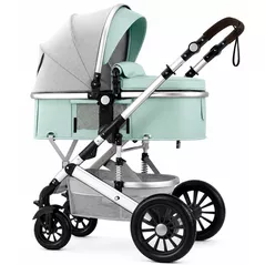 Сărucior pentru copii 4Play AT81 Turquoise Grey