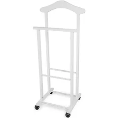 Cuier pentru haine Arredamenti Italia Atri, напольная на колесиках, белый лак