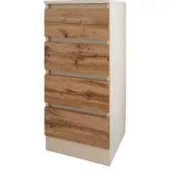 Комод Smartex (16018) Т1 50cm Ivory+Stejar Inchis