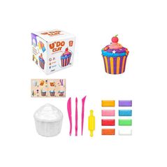 Set de creație Strateg 57325 U'DO Clay, Briosa, 8buc x 10g