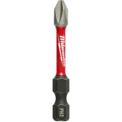 Набор головок, бит, насадок Milwaukee 4932430855 Biti pentru surubelnite Shockwave PH2 50mm (10buc)