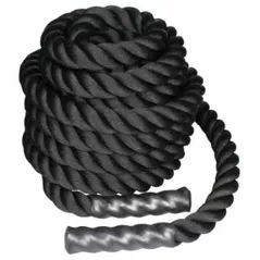 Спортивное оборудование inSPORTline 7238 Franghie funie tragere 1 m d=40 mm crossfit (POLIAMID negru, taiate in lungimi dupa comanda)