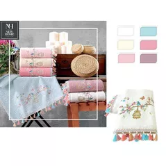 Textile de casă Promstore 46141 Bird Cage Полотенце 50x90cm NH Bird Cage х/б