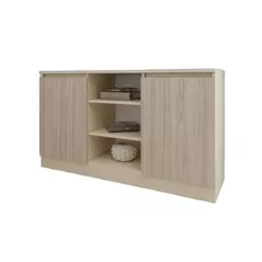 Comodă Smartex (16248) Т5 120cm Ivory+Stejar Deschis
