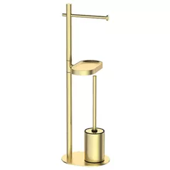 Ёршик для унитаза Gappo G905-3 Satin Gold