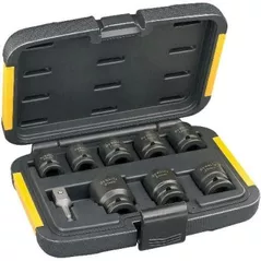 Набор головок, бит, насадок DeWalt DT7507 Set de capete tubulare Impact (P.9)