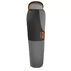 Sac de dormit Nils NC1705 Abisal Sleeping Bag Ultra Light Gray-Orange