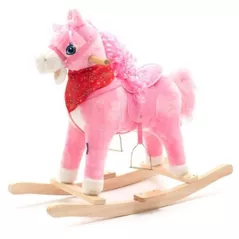 Детское кресло-качалка Baby Mix 46436 Лошадка-качалка музыкальная
