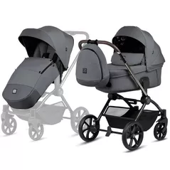 Сărucior pentru copii Tutis 2in1 GIO PLUS Grigio Grey (1552133)