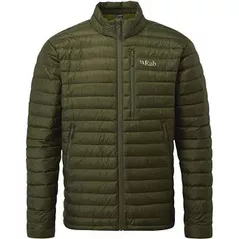 Îmbrăcăminte sport Rab Scurta barbati Microlight Army/Cactus S (QDA-94-AR-S)