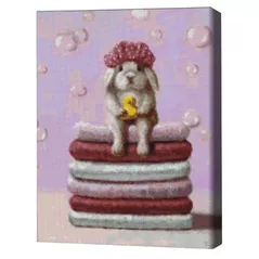 Tablou pe numere BrushMe DBS1218FC Mozaic cu diamante 40x50сm (fără cutie) Ziua de baie, Lucia Heffernan