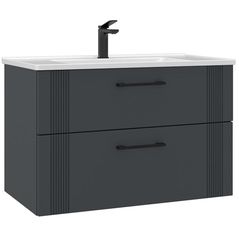 Шкаф под умывальник Orka Bari 85 Anthracite