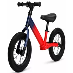 Велосипед New World LZ-008-12 Bicicleta fara pedale cu ghidon negru, 12", rosie, 2440D