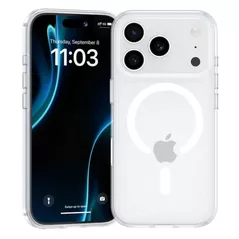 Husă pentru smartphone Benks Crystal Magnetic Phone Case iP17 Pro Max (Transparent)