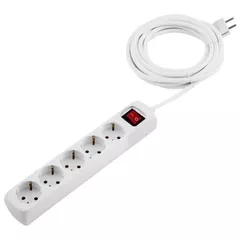 Prelungitor electric Beorol 0280004 Prelungitor 5p 1.4m 16A 250V cu intrerupator