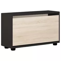 Полка для обуви Mobildor-Lux Leo 50x27x47H cm Anthracite/Sonoma