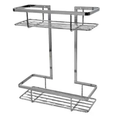 Полка для ванной Hydro S HOLA, Inox, dubla p/u baie