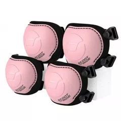 Echipament de protecție Scoot&Ride 00016 Rose (protecție pentru genunchi), XXS