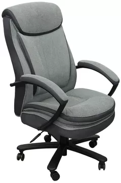 Fotoliu de birou Deco Rico Grey/Black