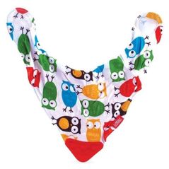 Слюнявчики Nuby ID4290 Нагрудник треугольный с прорезывателем