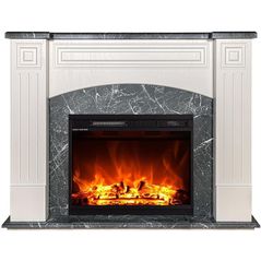 Камин электрический ArtFlame Magnolia & Lorance, 900x1150x320 mm, Fildeş