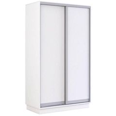 Dulap Mobildor-Lux Fox uși glisante din PAL (120x60x230H cm) Alb